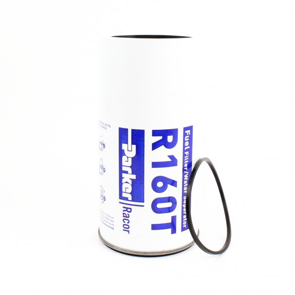 Holm F10-0177-RAC: White Racor R160T Spin On Fuel Filter