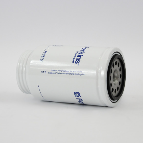 Top View of Genuine Perkins 2656F853 Spin On Fuel Filter from Holm (F10-0180-PER)