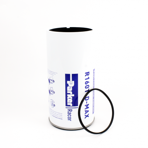 Genuine Racor R160TDMAX Fuel Filter Cartridge with O-Ring from Holm (F40-0007-RAC)