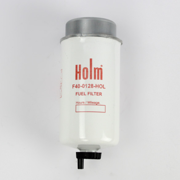 Holm F40-0128-HOL Heavy duty Fuel Filter Cartridge 3/8-16 UNF Thread Size