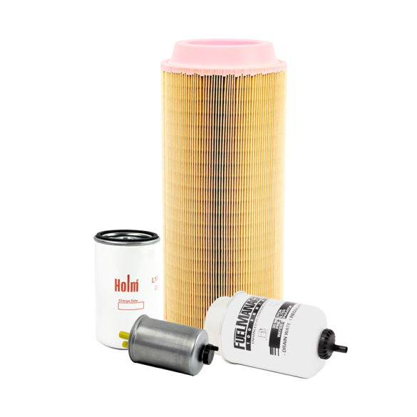 Holm oil filter, fuel filters & air filter to suit JCB 535-140 Telehandlers (K80-0093-HOL)