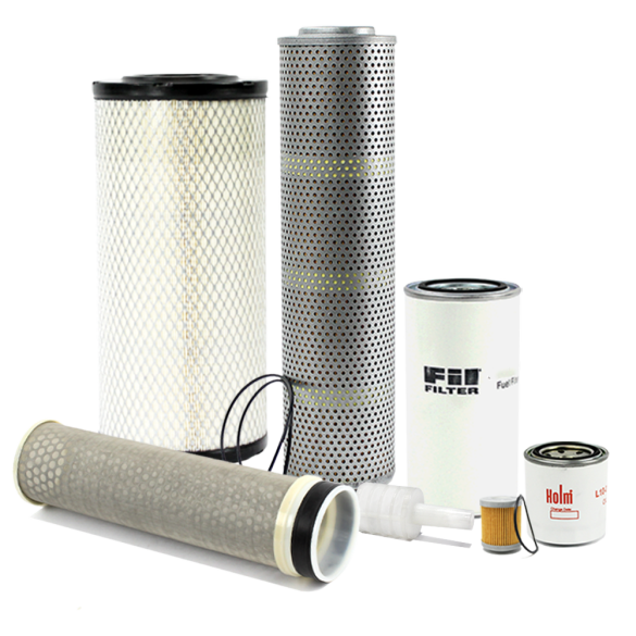 Holm air filters, fuel filters, hydraulic filters and oil filter to suit Hitachi ZX65USB-6 Excavators (K80-0129-HOL)