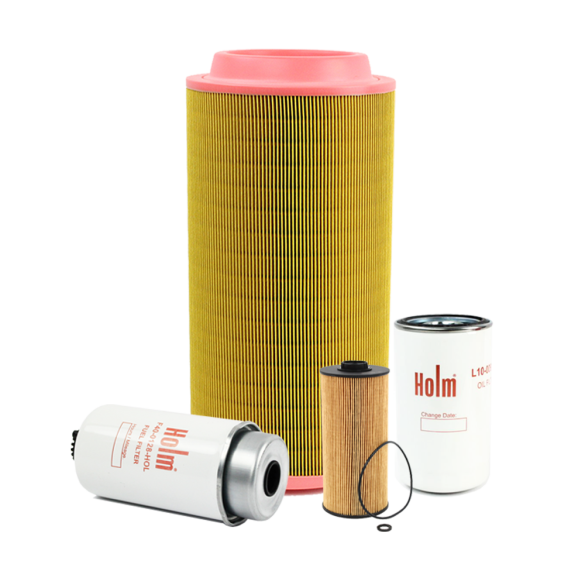 Holm oil filter, fuel filters and air filter to suit JCB JS220LC Excavators (K80-0191-HOL)