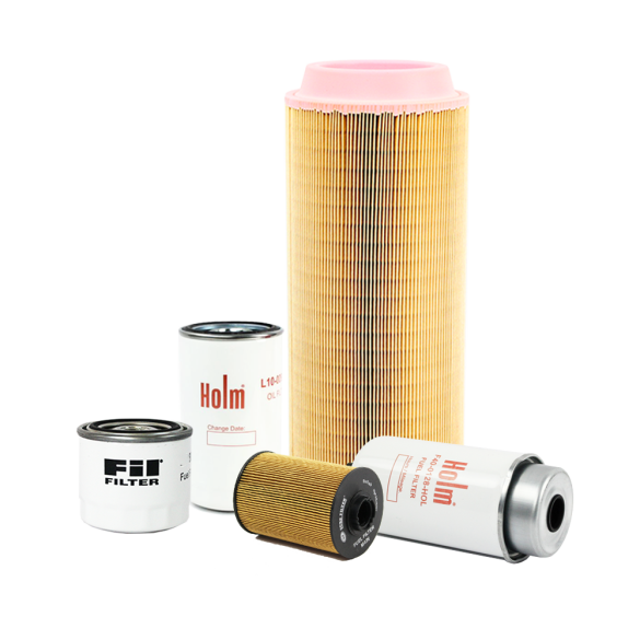 Holm 500Hr Filter Kit to suit JCB JS130 Excavators with Isuzu 4BG1T-S1 engine (K80-0253-HOL)