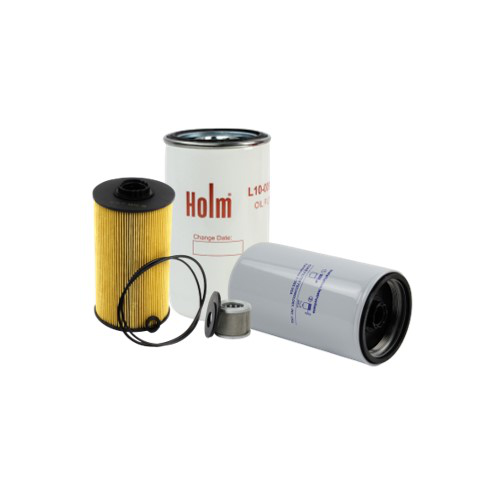 Oil & fuel filters forming a kit