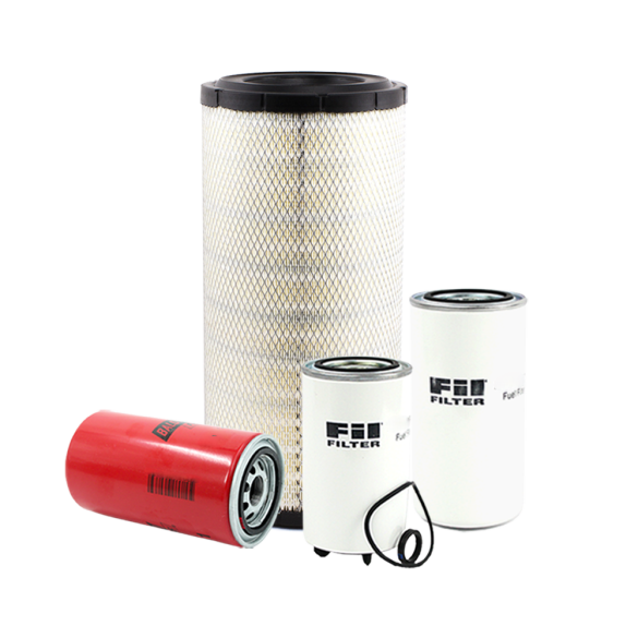 Holm oil filter, fuel filters and air filter to suit Komatsu PC210-8 Excavators (K80-0302-HOL)