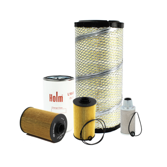 Holm air filter, fuel filters and oil filter to suit Hitachi ZX130LCN-5 Excavators (K80-0303-HOL)