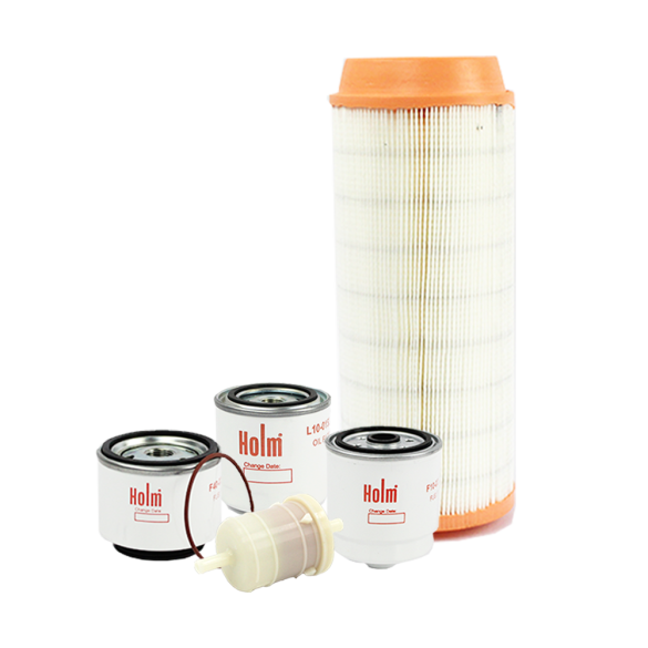 Holm oil filter, fuel filters and air filter to suit Hamm HD14VV Rollers with Kubota engine (K80-0348-HOL)