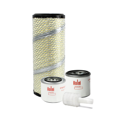 Holm oil filter, fuel filters and air filter to suit Komatsu PC55MR-3 / PC55MR-5 Excavators (K80-0357-HOL)