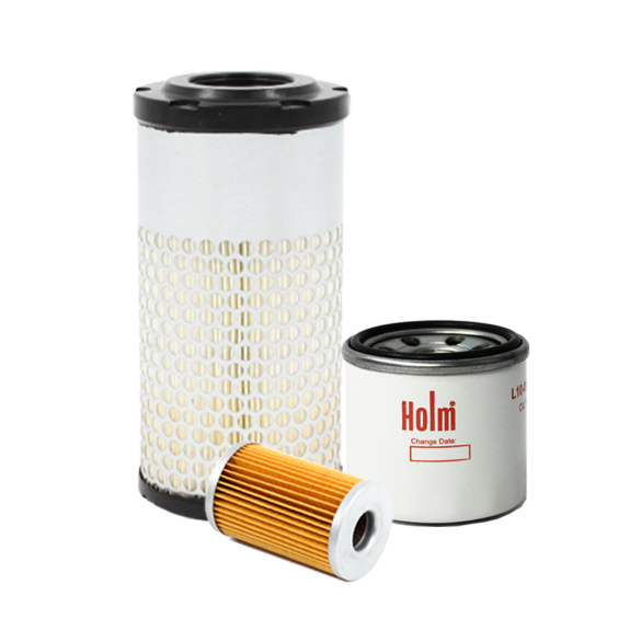 Holm oil filter, fuel filter and air filter to suit Kubota KX41-3 Excavators (K80-0378-HOL)