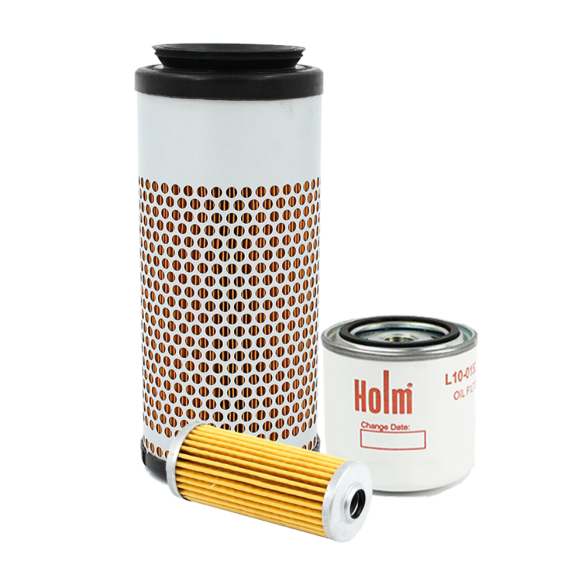 Holm oil filter, fuel filter and air filter to suit Kubota STV40 Compact Tractors (K80-0390-HOL)