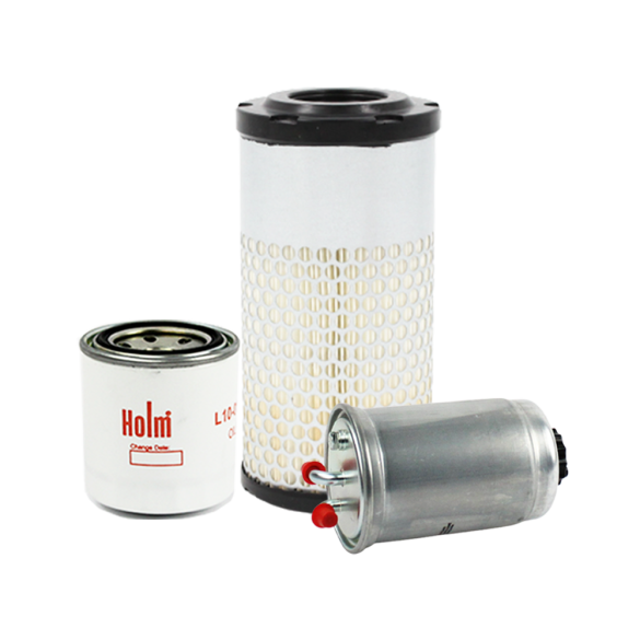 Holm oil filter, fuel filter and air filter to suit Kubota KX36-2X Excavators (K80-0431-HOL)