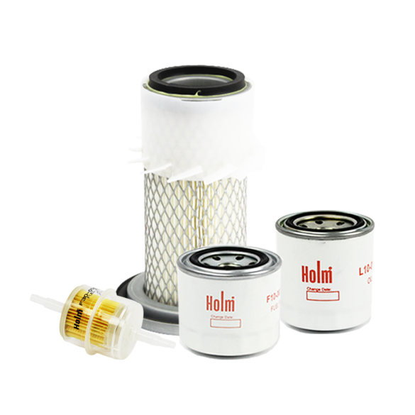 Holm oil filter, fuel filters and air filter to suit Kubota KX41 Excavators (K80-0432-HOL)