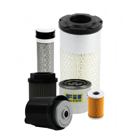 Filter Set für die große Wartung für Kubota KH 36