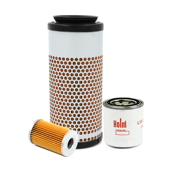 Holm oil filter, fuel filter and air filter to suit Kubota KX71-3 Excavators (K80-0442-HOL)