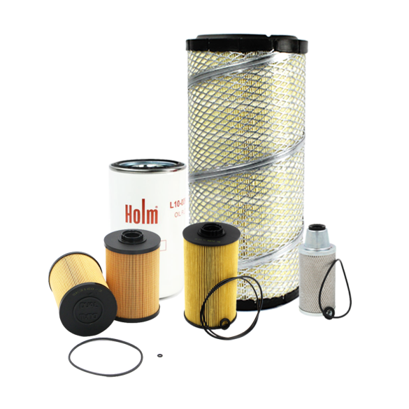 Holm 500Hr Filter Kit to suit Hitachi ZX130LCN-5B Excavators (K80-0458-HOL)