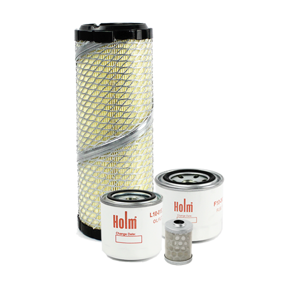 Holm oil filter, air filter and fuel filters to suit Kubota KX101-3A3 Excavators (K80-0466-HOL)