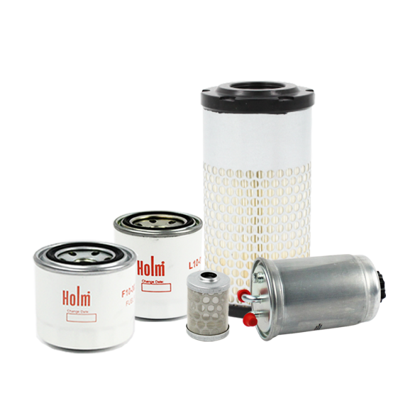 Holm oil filter, fuel filters and air filter to suit Kubota KX36-2A Excavators (K80-0467-HOL)