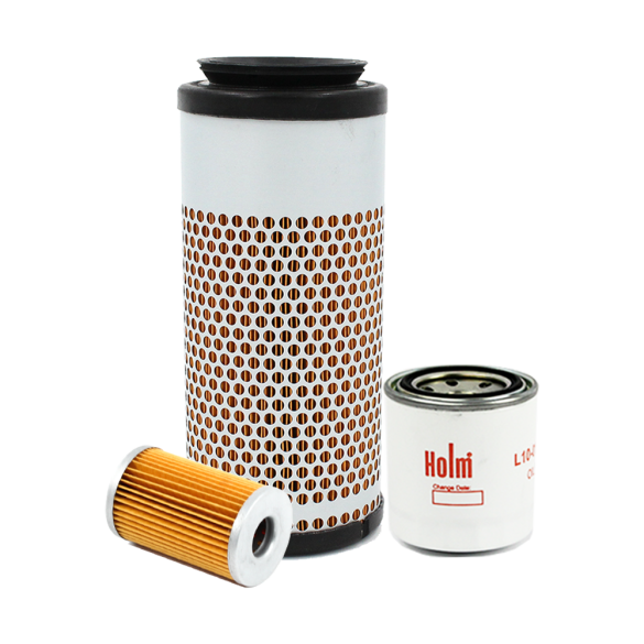 Holm oil filter, fuel filter and air filter to suit Kubota KX71-3 Excavators (K80-0470-HOL)