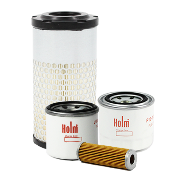 Holm oil filter, air filter and fuel filters to suit Kubota U20-3A Excavators (K80-0473-HOL)