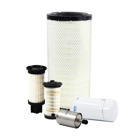 Holm oil filter, fuel filters and air filter to suit Hyundai Robex 125LCR-9A Excavators (K80-0489-HOL)