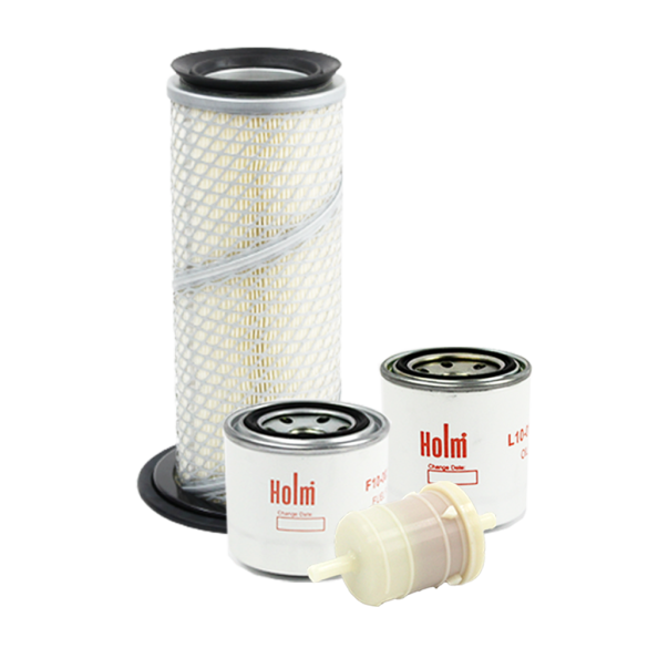 Holm oil filter, air filter and fuel filters to suit Kubota KX71 Excavators (K80-0505-HOL)