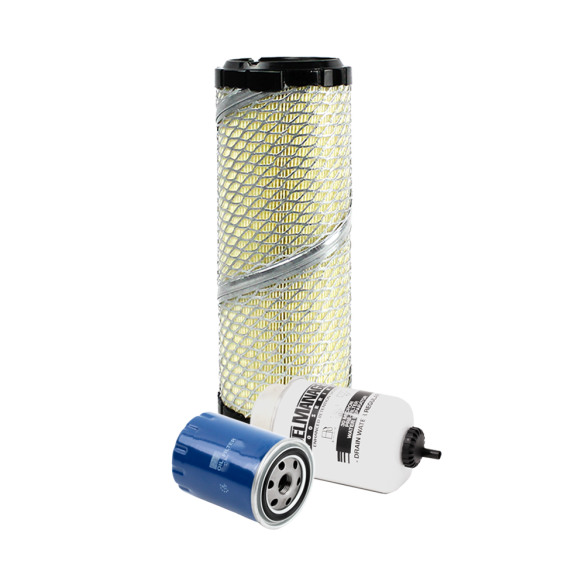 Holm oil filter, fuel filter and air filter to suit Caterpillar 301.5/301.6 Excavators (K80-0581-HOL)