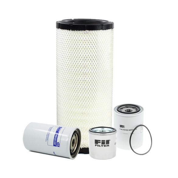 Holm oil, fuel and air filters to suit Komatsu PC138US-11 Excavators (K80-0604-HOL)