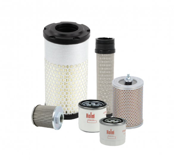 Kubota U173 Excavator 1000Hr Filter Kit Holm