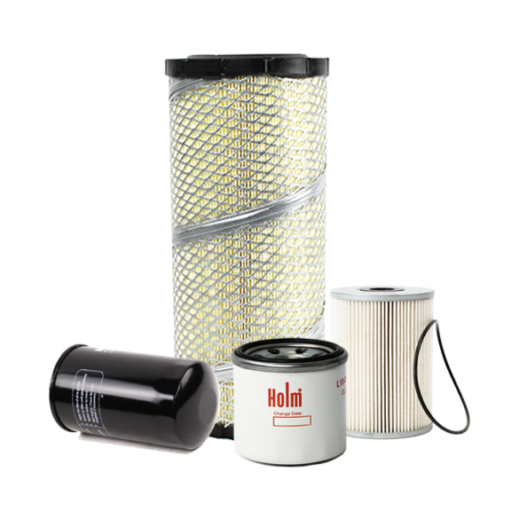 Holm oil, fuel and air filters to suit Komatsu PC80MR-5 Excavators (K80-0729-HOL)