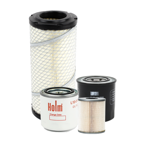 Holm 500Hr Filter Kit to suit Kubota U50-5 Non Aircon Excavators (K80-0765-HOL)