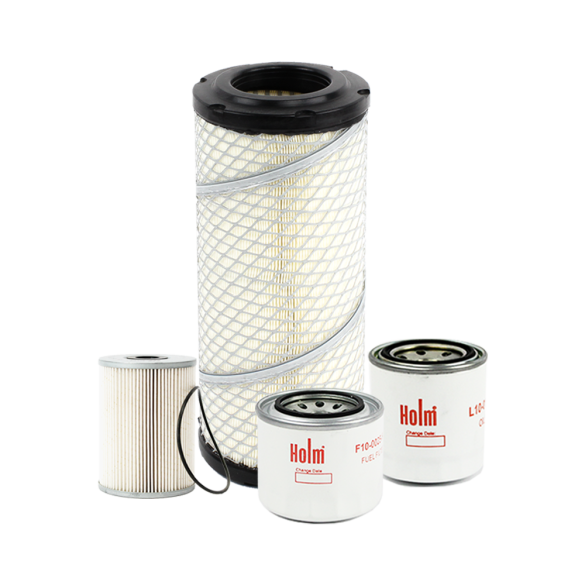 Holm air filter, fuel filters and oil filter to suit Kobelco SK45 SRX-6 Excavators (K80-0888-HOL)