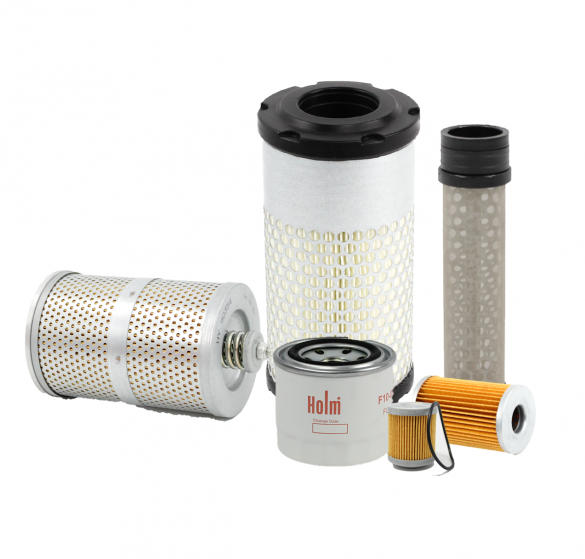 Kubota U253 Excavator 1000Hr Filter Kit Holm