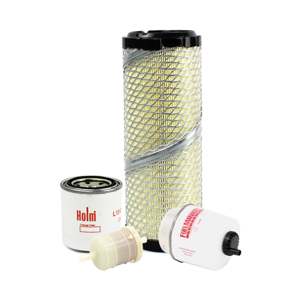 Holm air filter, fuel filters and oil filter to suit JCB CT160-100 Rollers (K80-0988-HOL)