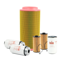 Holm air filter, 4 x fuel filters and an oil filter to suit JCB JZ255 Excavators (K80-1036-HOL)