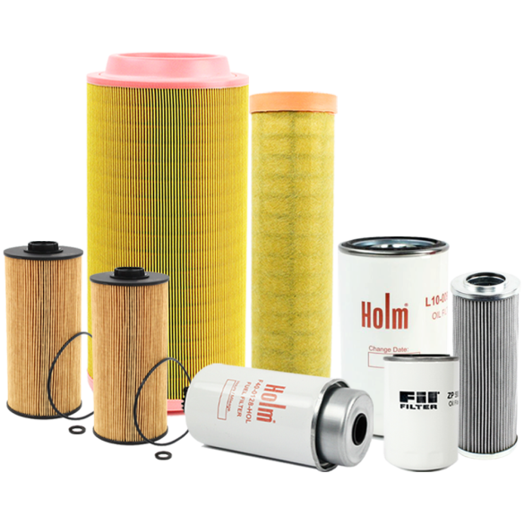 Holm 1000Hr Filter Kit to suit JCB JZ255 Excavators (K80-1037-HOL)