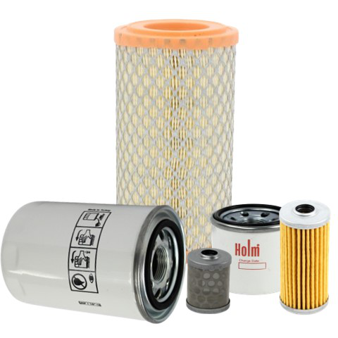 collection of filters to form a kit