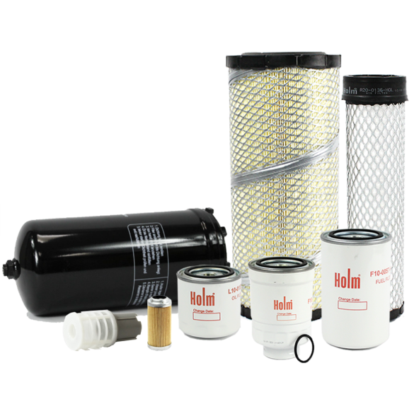 Holm 1000Hr Filter Kit to suit Kubota KX080-4 Alpha S Excavators (K80-1170-HOL)