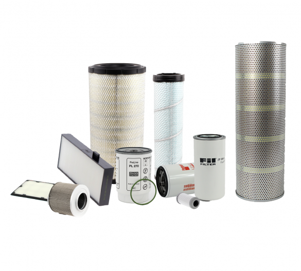 Doosan DX225/255 LC/LC3 Excavator 20072010 1000Hr Filter Kit