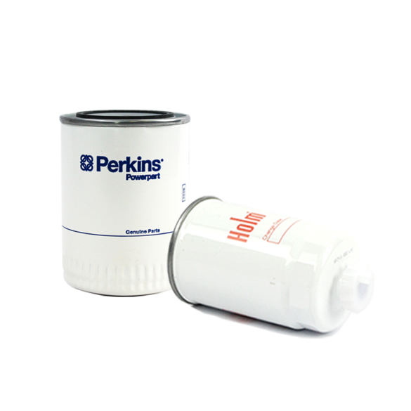 Holm oil filter and fuel filter to suit JCB 525-50 Forklifts with Perkins Engine (K80-1247-HOL)