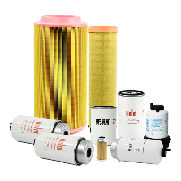 Holm air, fuel, oil and hydraulic filters to suit JCB JS220LC T4 Excavators (K80-1254-HOL)