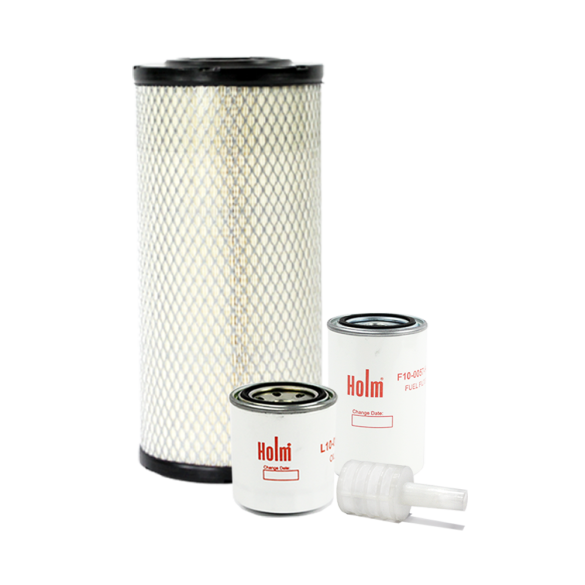 Holm main air filter, 2 fuel filters and an oil filter to suit Hitachi ZX65USB-5 Excavators (K80-1315-HOL)