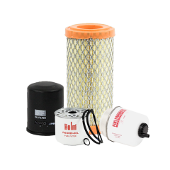 Holm main air filter, 2 fuel filters and an oil filter to suit JCB 801.6 Excavators (K80-1316-HOL)