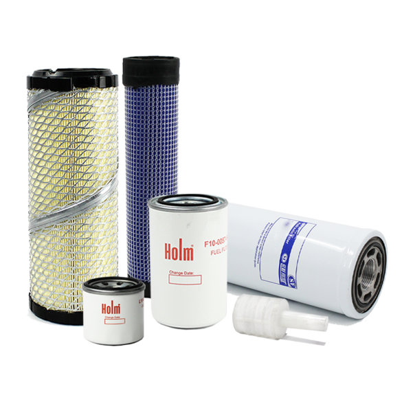 Holm air filters, fuel filters, oil filter and hydraulic filter to suit Volvo EC27C Excavators (K80-1343-HOL)