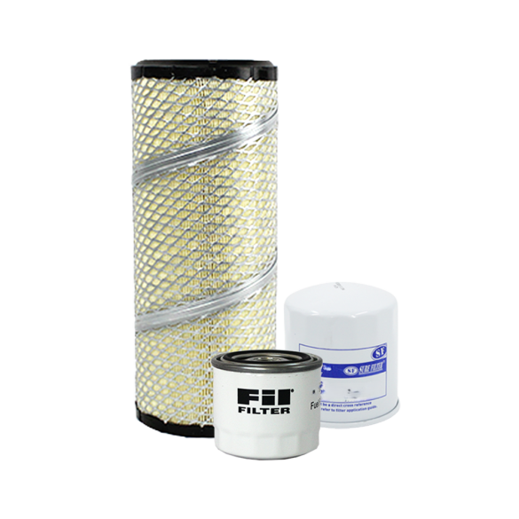 Holm air filter, fuel filter and oil filter to suit Case CX80 Excavators with Isuzu engine (K80-1361-HOL)