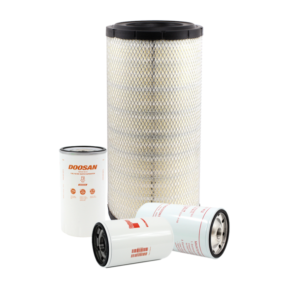 Holm air filter, fuel filters and oil filter to suit Doosan DX235LC-7 Excavators (K80-1416-HOL)