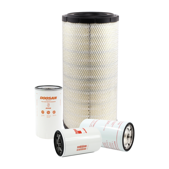 Holm air filter, fuel filters and oil filter to suit Doosan DX255LC-7 Excavators (K80-1419-HOL)