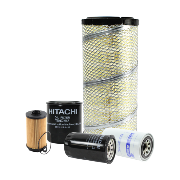 Holm air filter, fuel filters and oil filter to suit Hitachi ZX135US-7 Excavators (K80-1429-HOL)