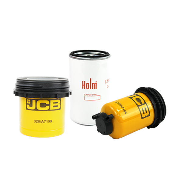 Holm fuel filters and oil filter to suit JCB 540-V140 Tier 4F Telehandlers (K80-1454-HOL)