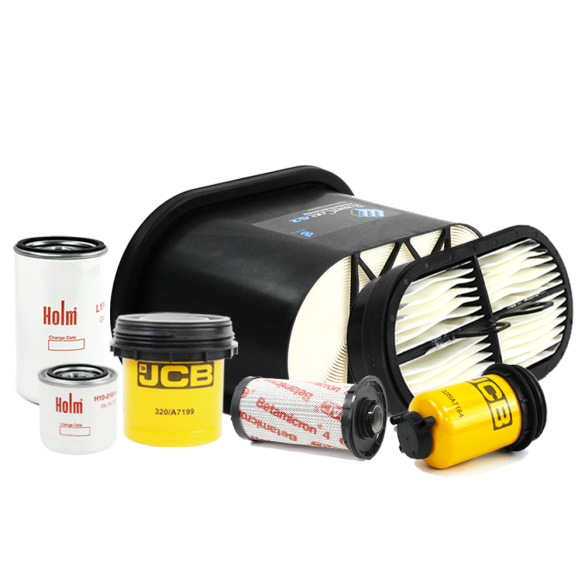 Holm air, fuel, oil, transmission and hydraulic filters to suit JCB 540-V140 Tier 4F Telehandlers (K80-1455-HOL)